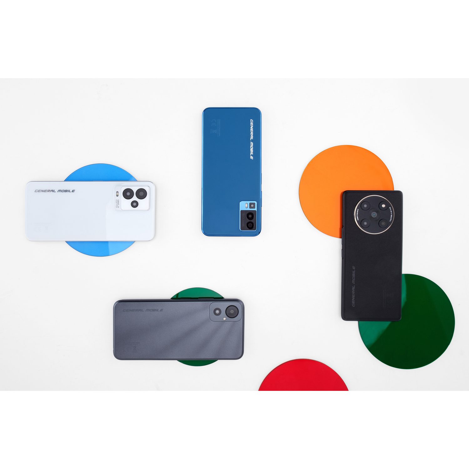 General Mobile product photo, product & tech, studio shot, frame 28