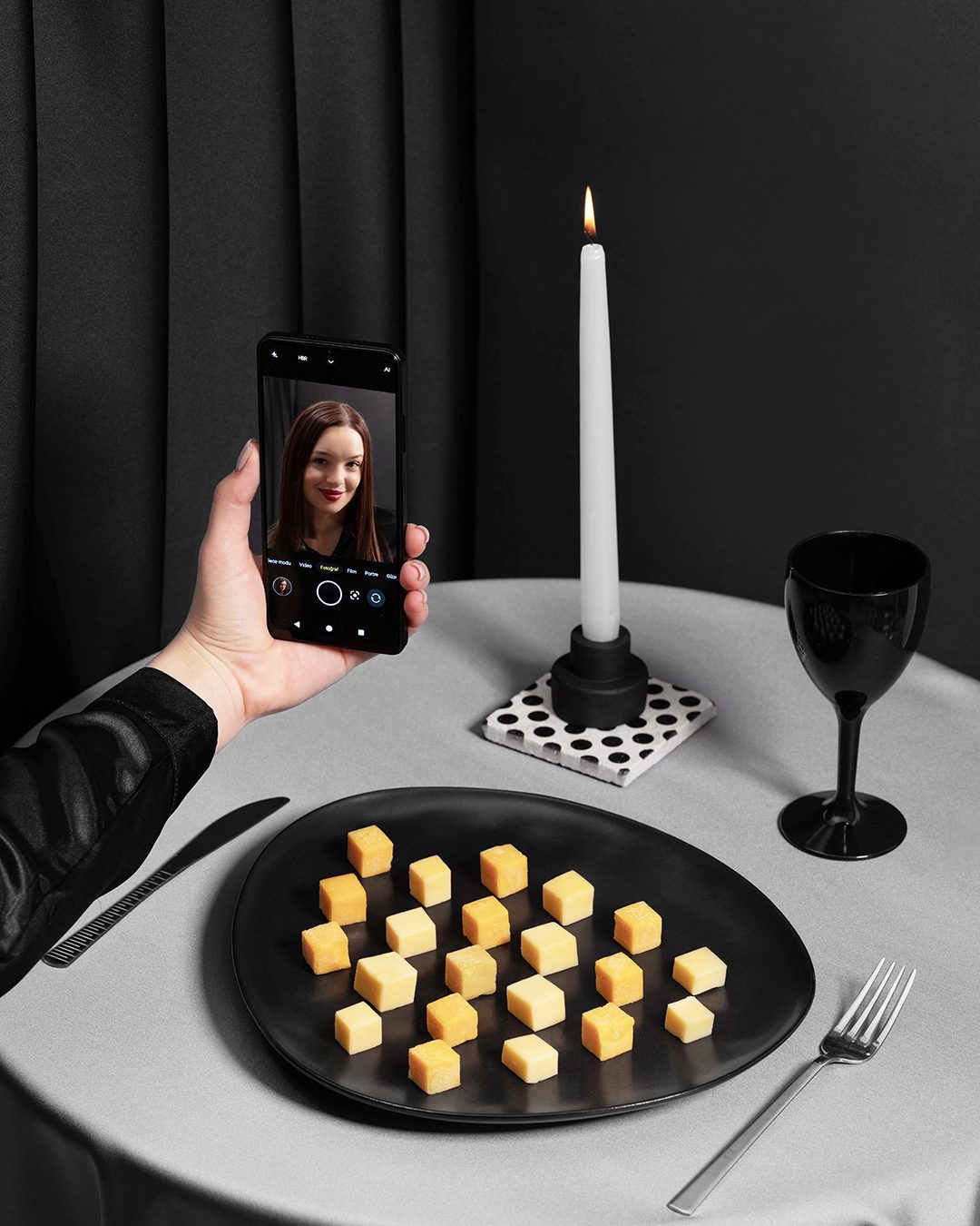 General Mobile product photo, product & tech, studio shot, frame 47
