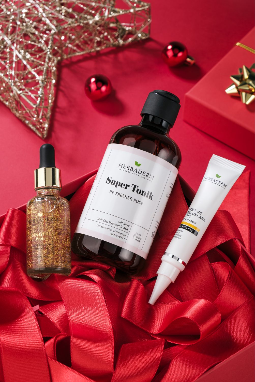 Herbaderm product photo, cosmetics & care, studio shot, frame 14