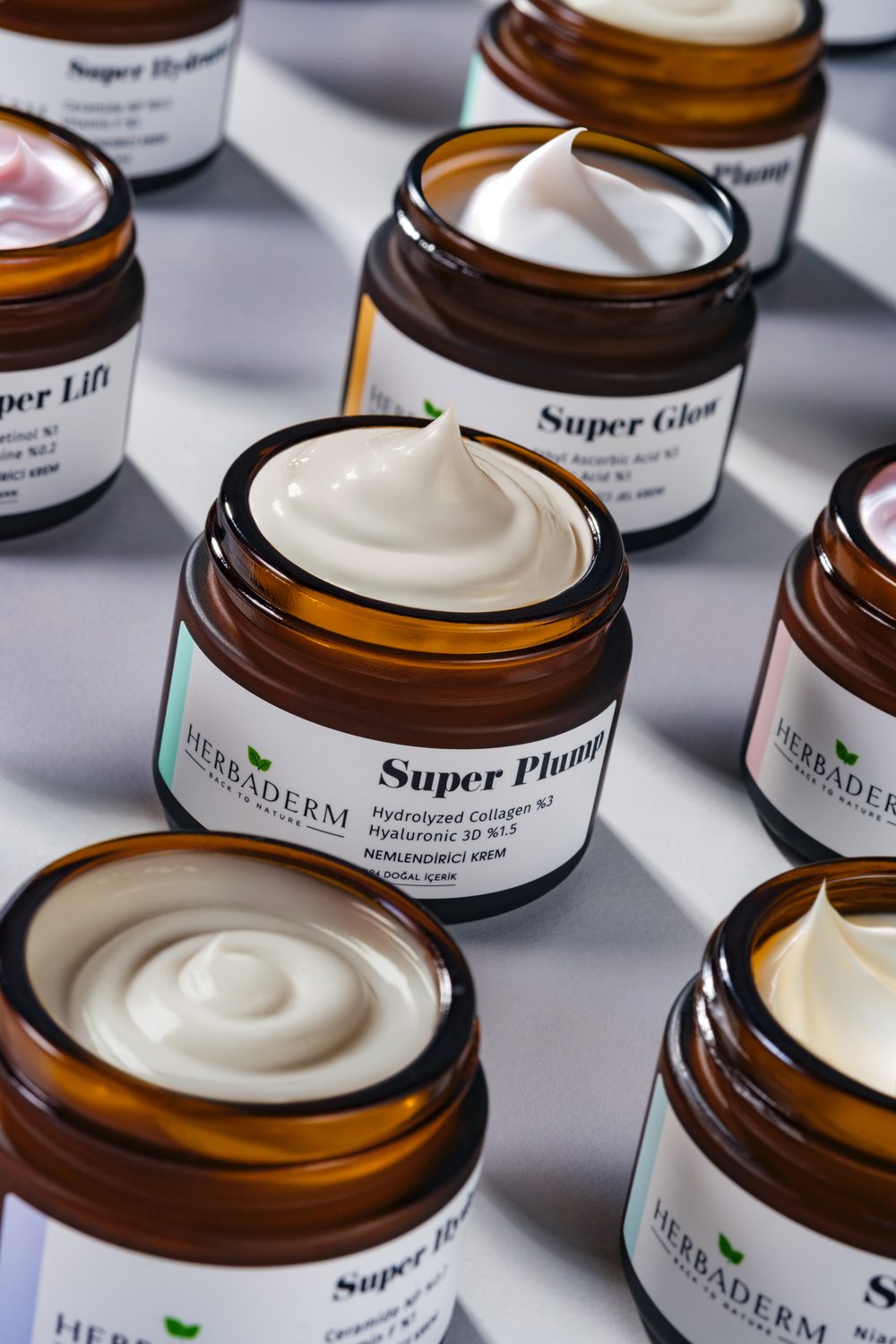 Herbaderm product photo, cosmetics & care, studio shot, frame 17