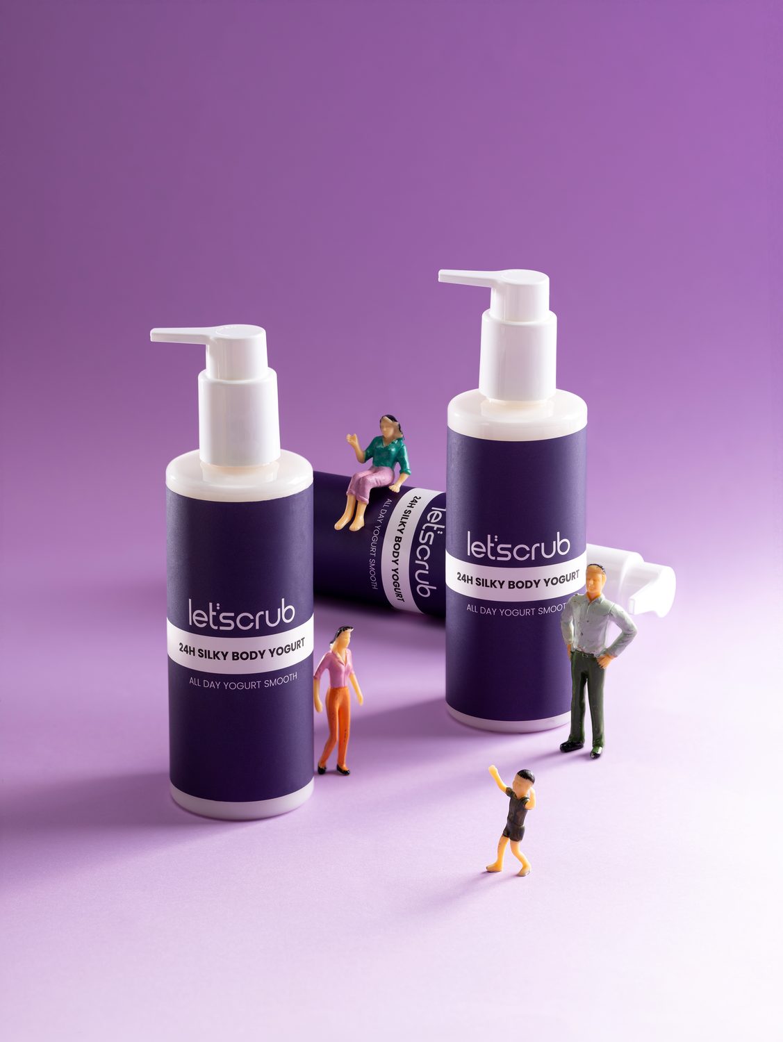 Let'scrub product photo, cosmetics & care, studio shot, frame 4