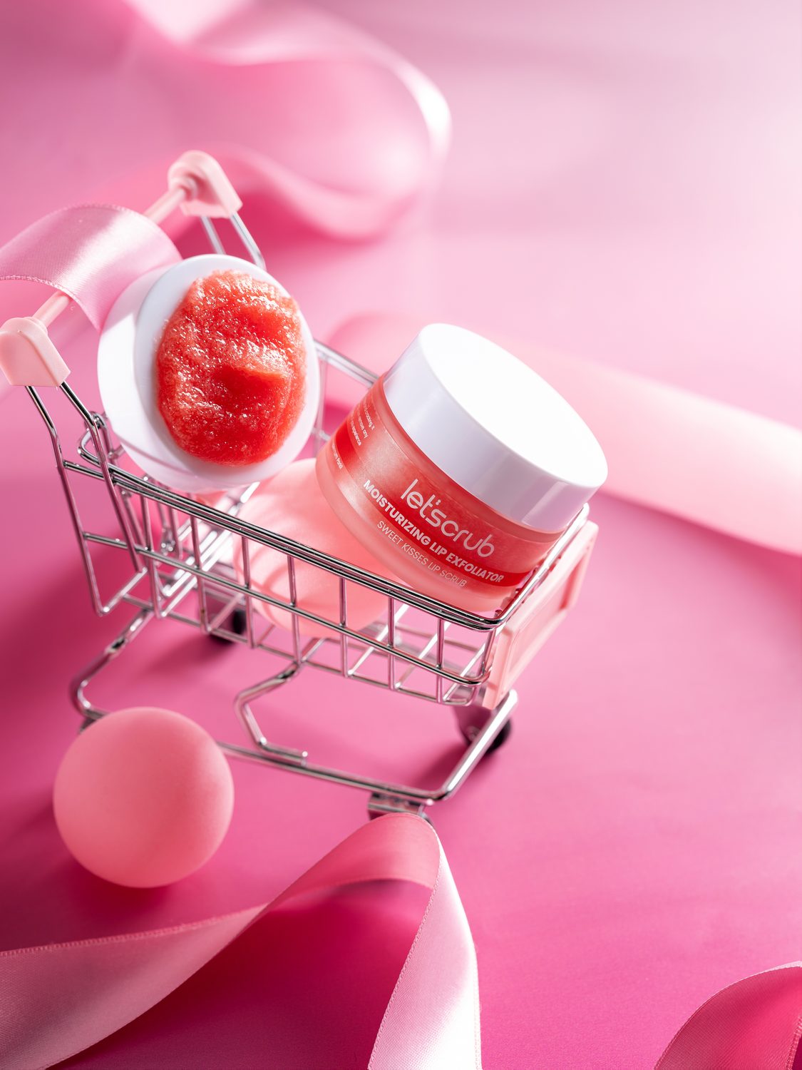 Let'scrub product photo, cosmetics & care, studio shot, frame 6
