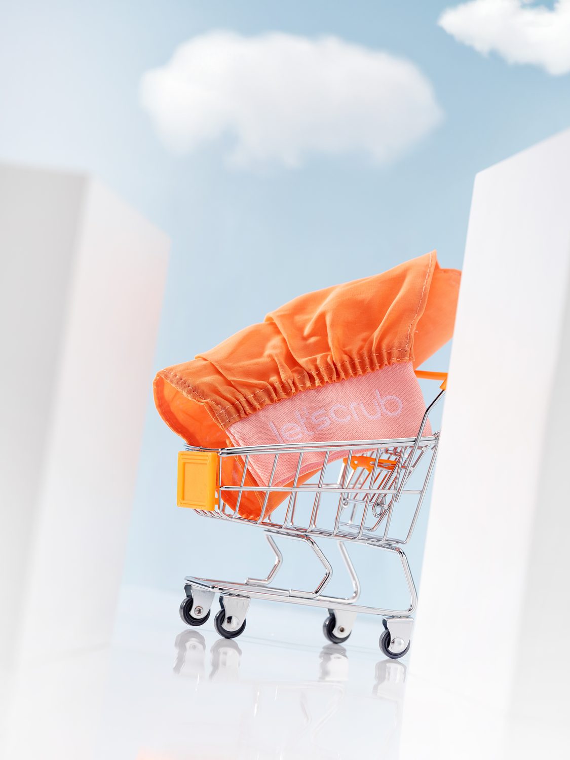 Let'scrub product photo, cosmetics & care, studio shot, frame 1