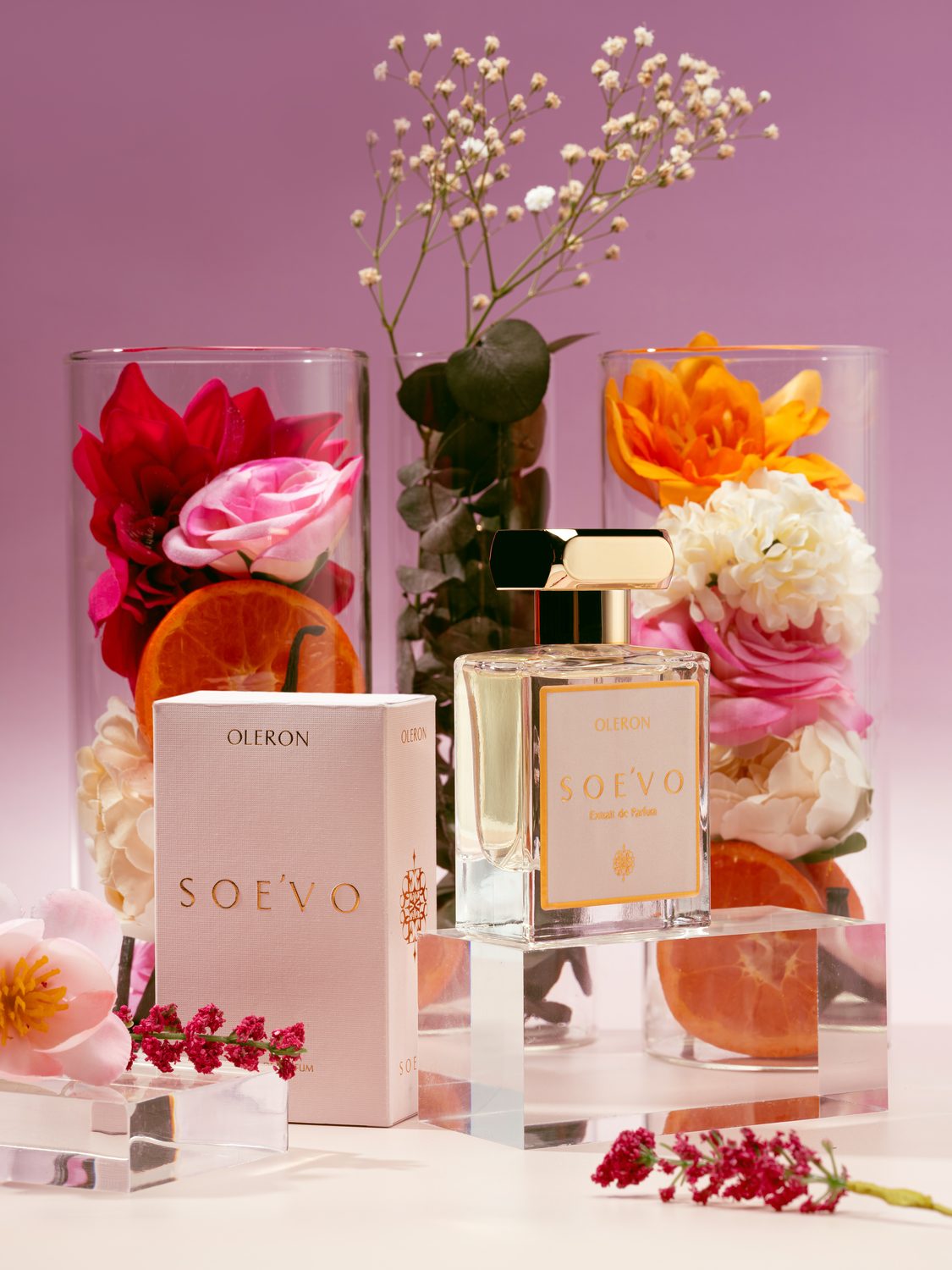 Soe'vo product photo, fragrance, studio shot, frame 14